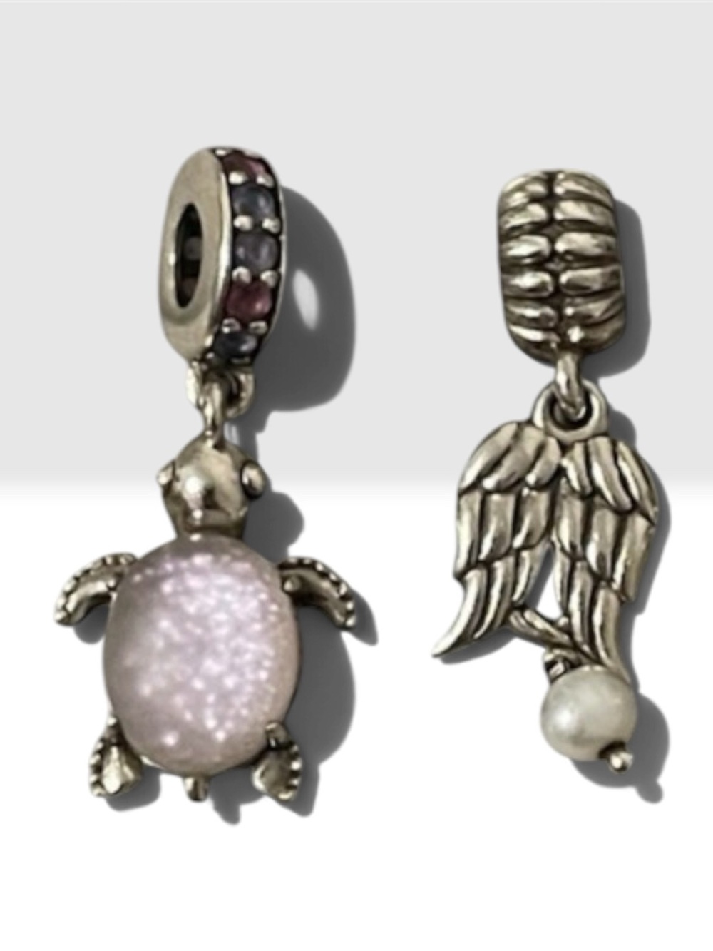 Pandora pair of dangle charms